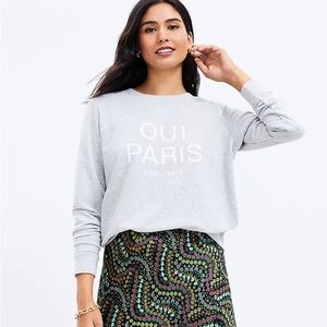 Brand New Soft Oui Paris Sweatshirt